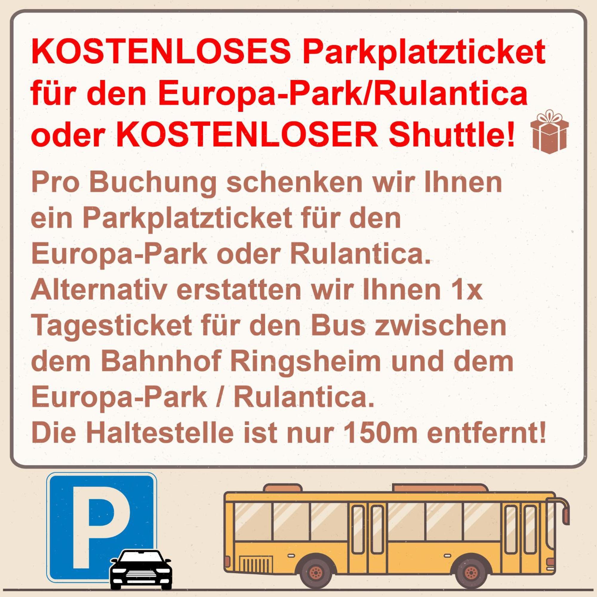 Hotel Sunparc - Shuttle Zum Europa-Park Rust 4Km & Rulantica 2Km Ringsheim Exterior photo